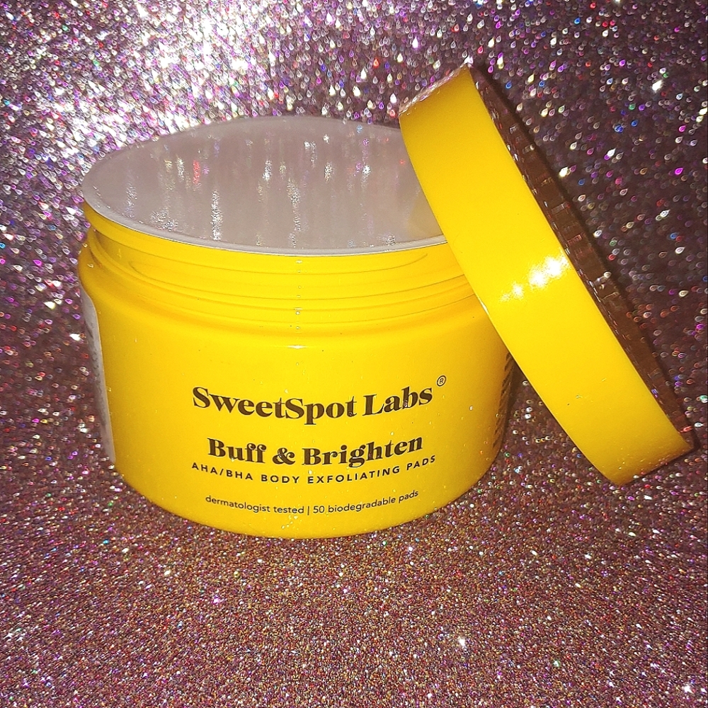 Buff & Brighten AHA/BHA Body Exfoliating Pads SweetSpot Labs